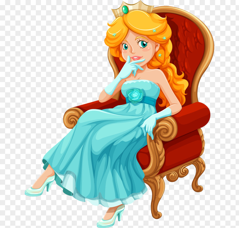 Cartoon Princess Chair Royalty-free Stock Photography Illustration PNG