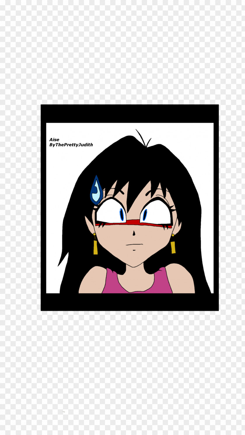 Line Black Hair Character Clip Art PNG