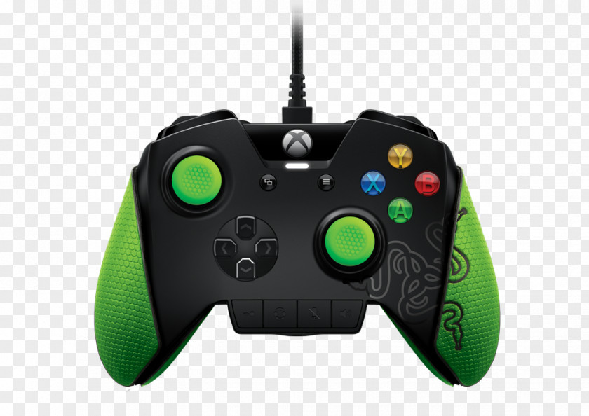 Wildcat Razer Xbox One Controller 360 Black Inc. PNG
