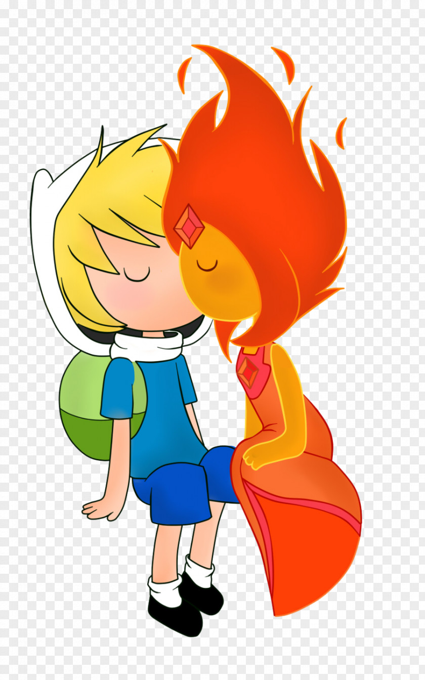 Finn The Human Flame Princess Bubblegum Jake Dog Fan Art PNG