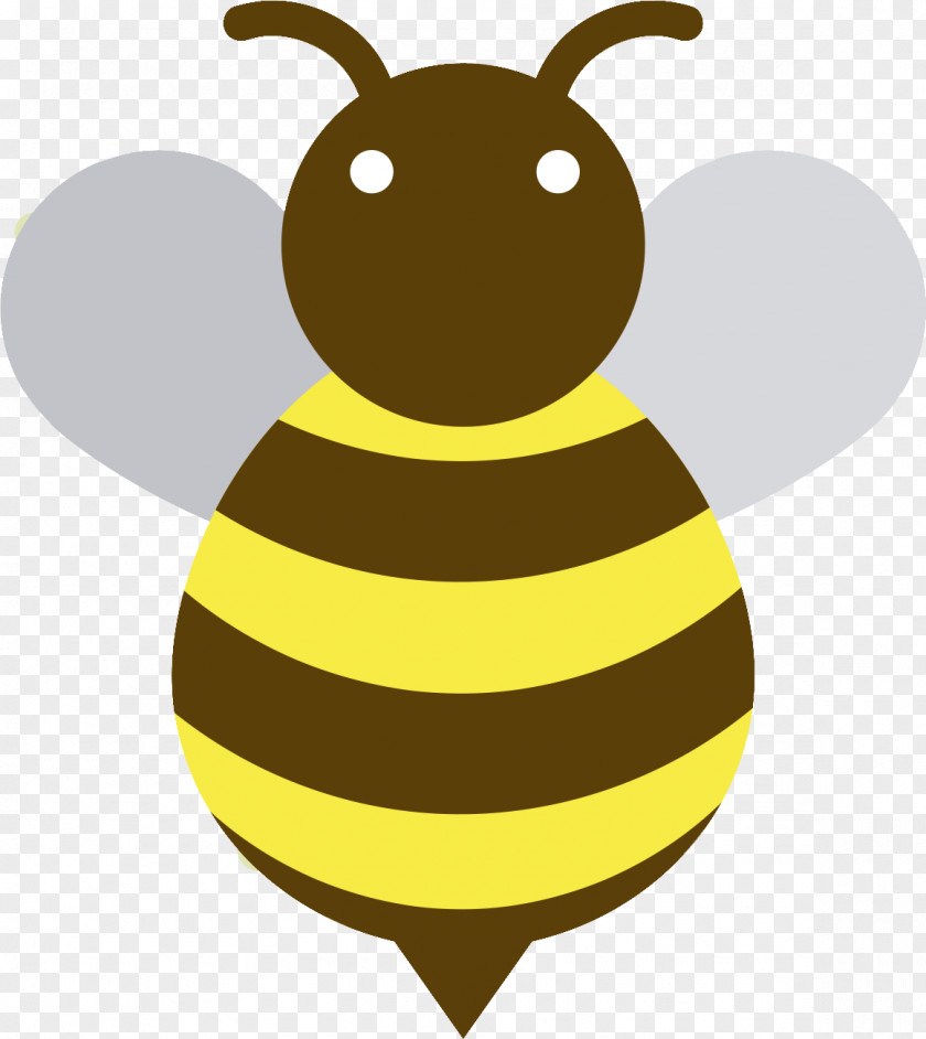 Golden Bee Euclidean Vector Animal PNG