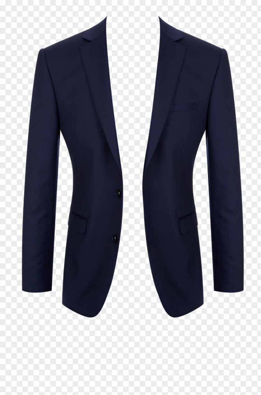 Navy Blue Wedding Blazer Button Sleeve Tuxedo M. PNG