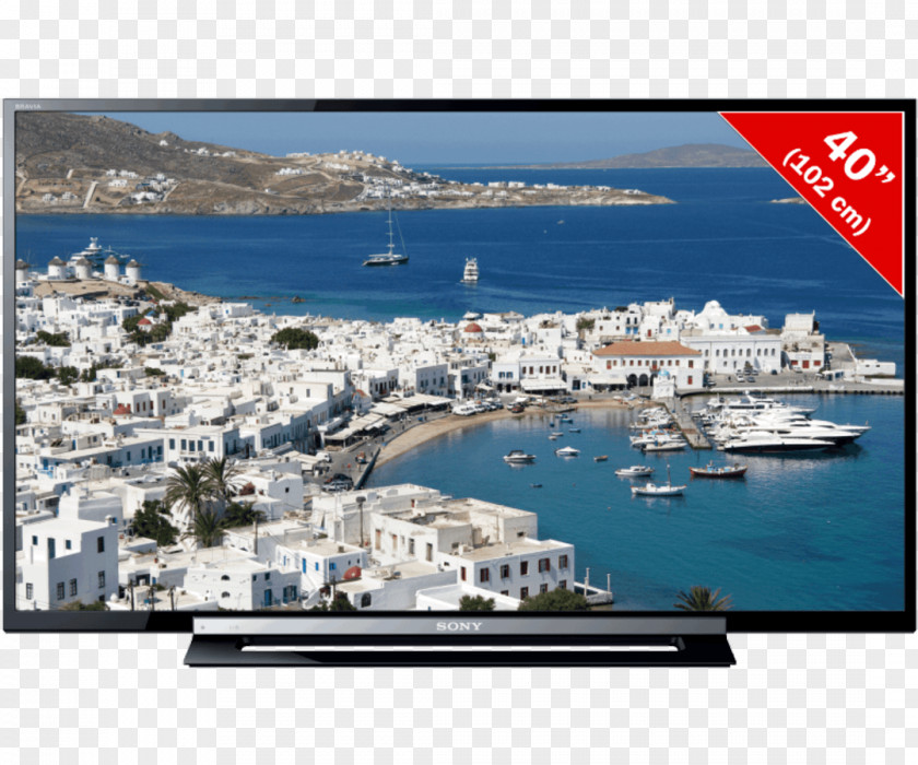 Sony Tv LED-backlit LCD High-definition Television Bravia 索尼 1080p PNG