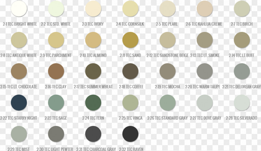 Grout Color Chart Tile Colourant PNG