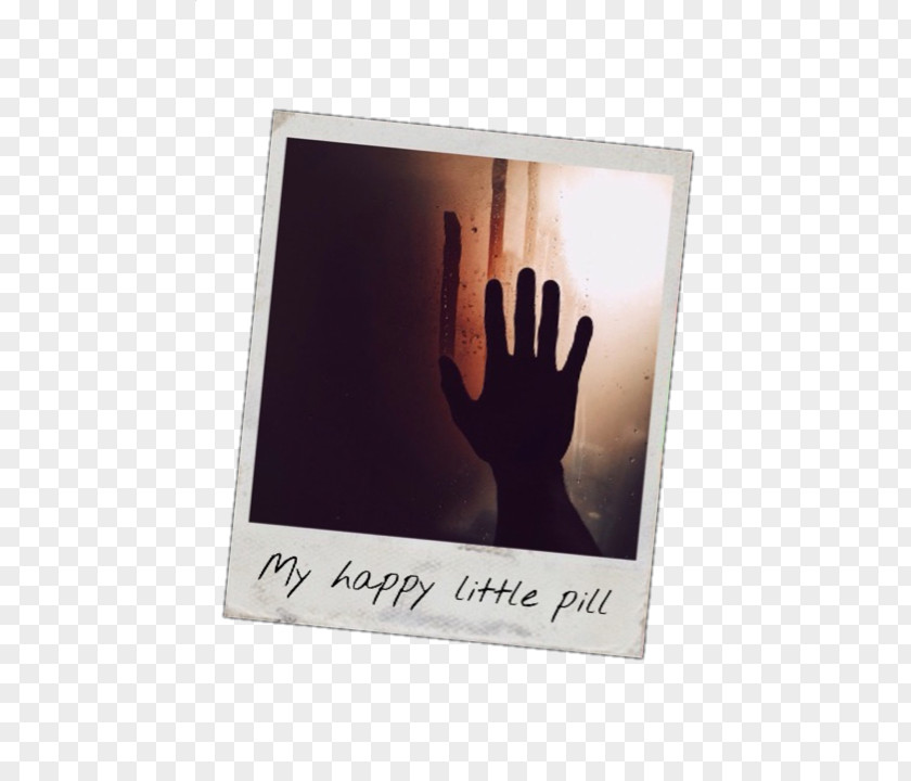 Happy Pill Finger PNG