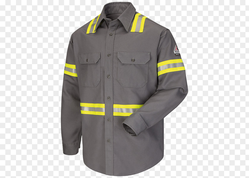 T-shirt High-visibility Clothing Flame Retardant PNG