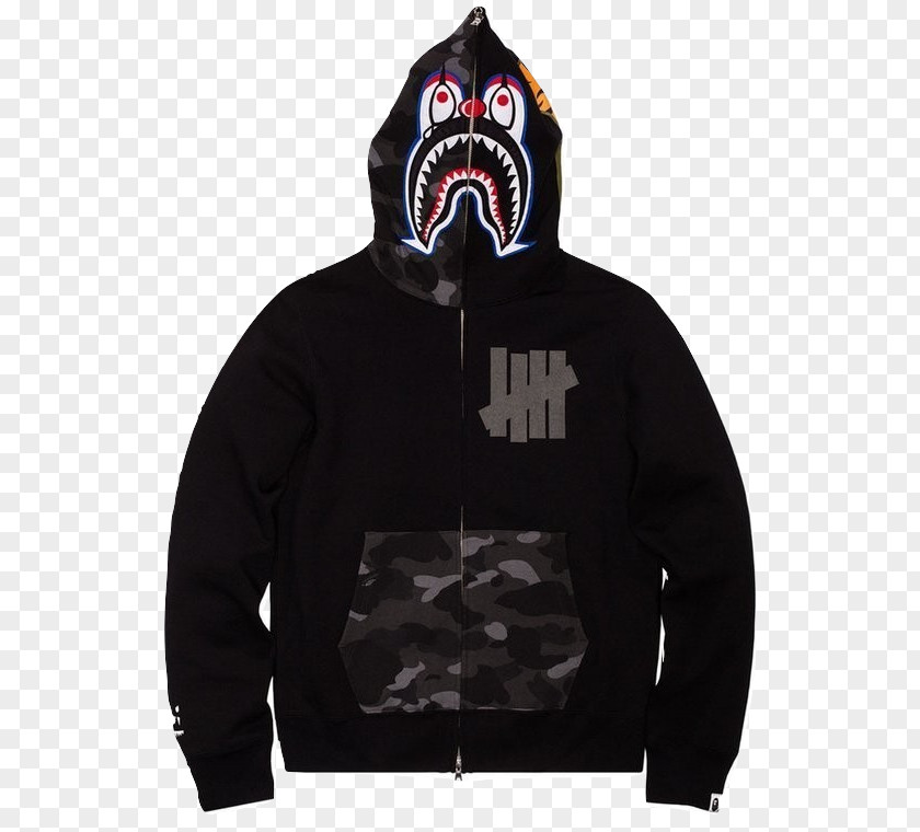Tshirt Hoodie T-shirt A Bathing Ape Undefeated Clothing PNG