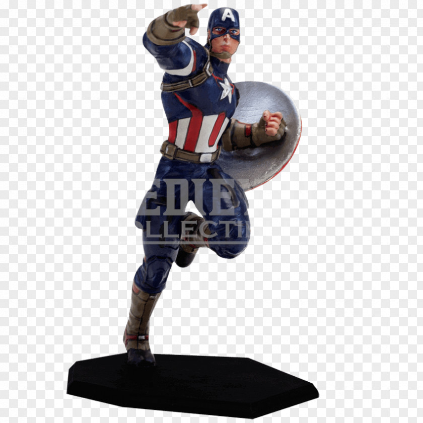 Captain America Figurine Statue Metal Lego Minifigure PNG