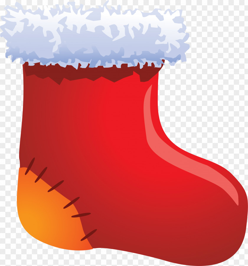 Christmas Red Socks Stocking Gift PNG
