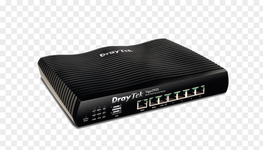 Creative Panels Draytek Vigor 2925 Router Wide Area Network Ethernet PNG