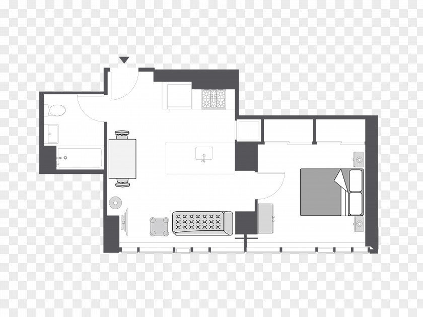 Furniture Floor Plan Architecture House Brand PNG