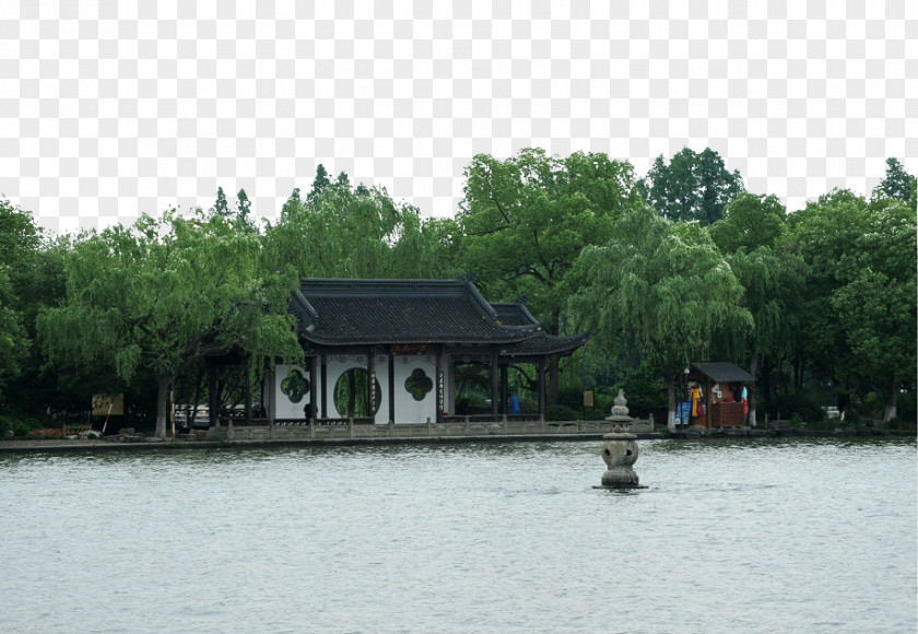 Hangzhou West Lake Slender Landscape PNG