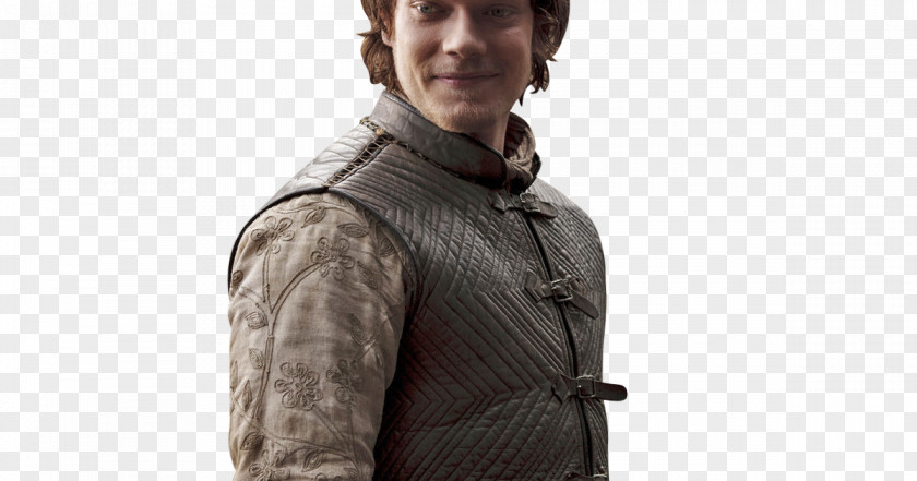 Jacket Leather Theon Greyjoy Outerwear Shoulder Sleeve PNG