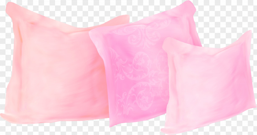 Pretty Pink Pillow Throw Cushion PNG