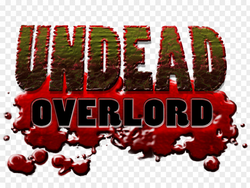 Undead Logo Brand Maroon Font PNG