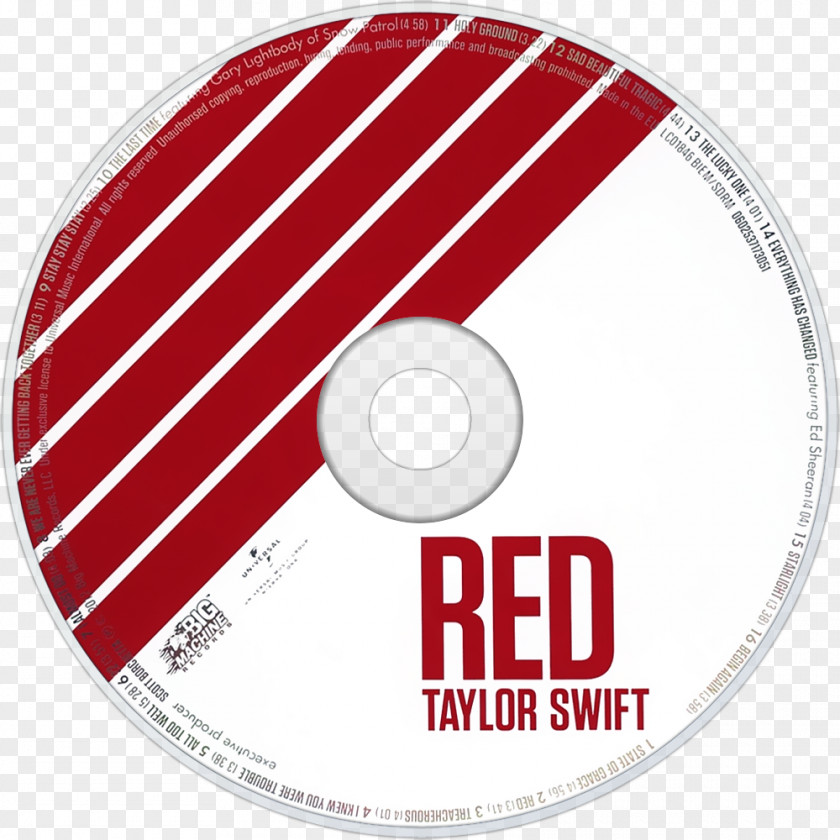 Compact Disc The Red Tour 1989 World Taylor Swift's Reputation Stadium PNG