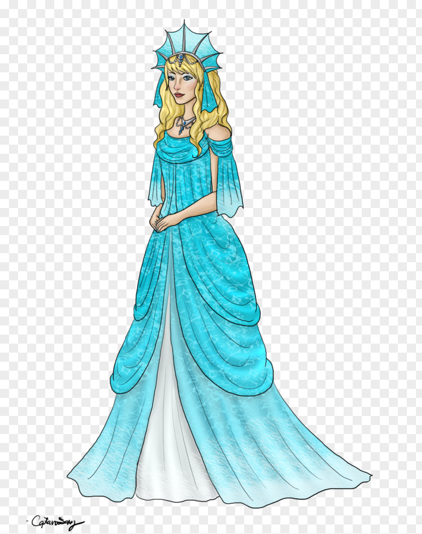 Fairy Costume Design Illustration Gown PNG