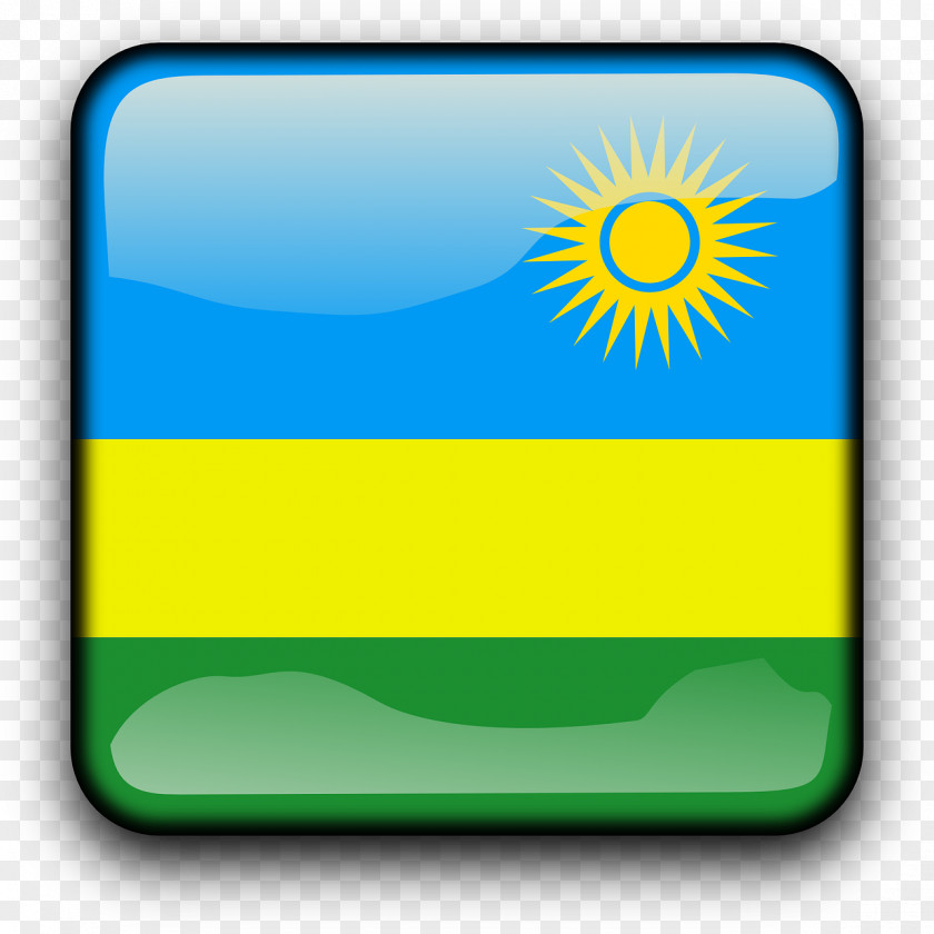 Flag Of Rwanda Clip Art PNG