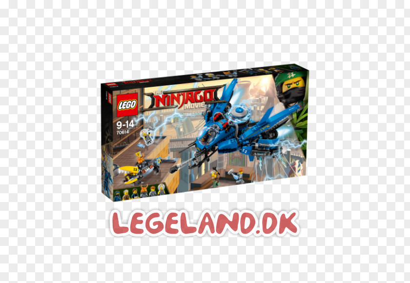 Ninja GO LEGO 70614 THE NINJAGO MOVIE Lightning Jet Toy Lego City PNG