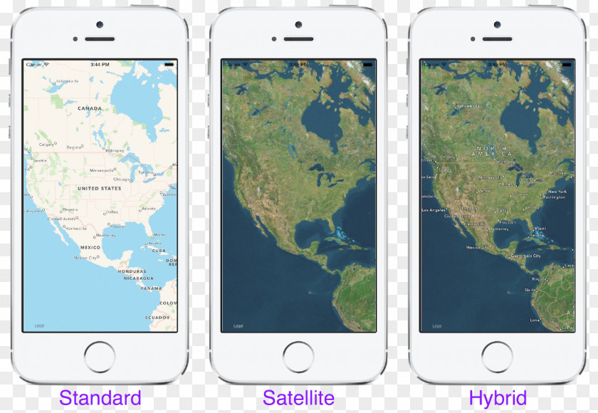 Smartphone Apple Maps Xamarin PNG