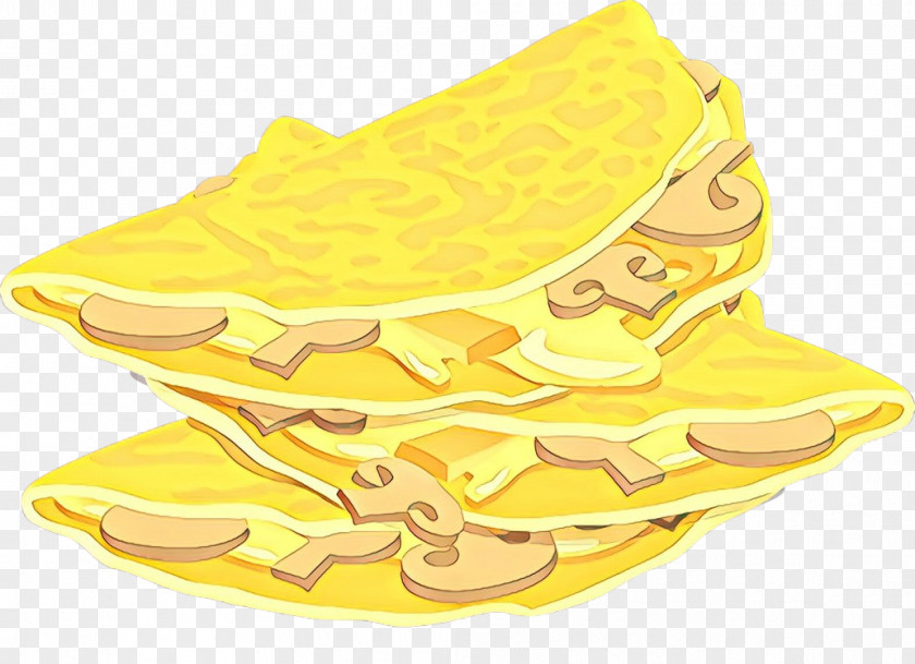 Yellow Footwear PNG