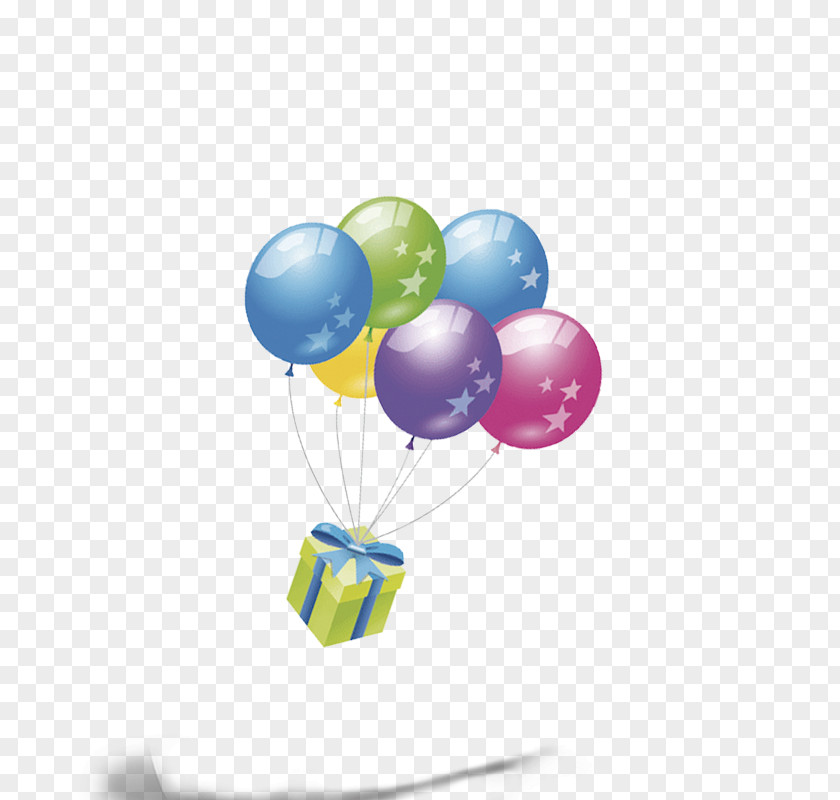 Balloon Gift Birthday PNG
