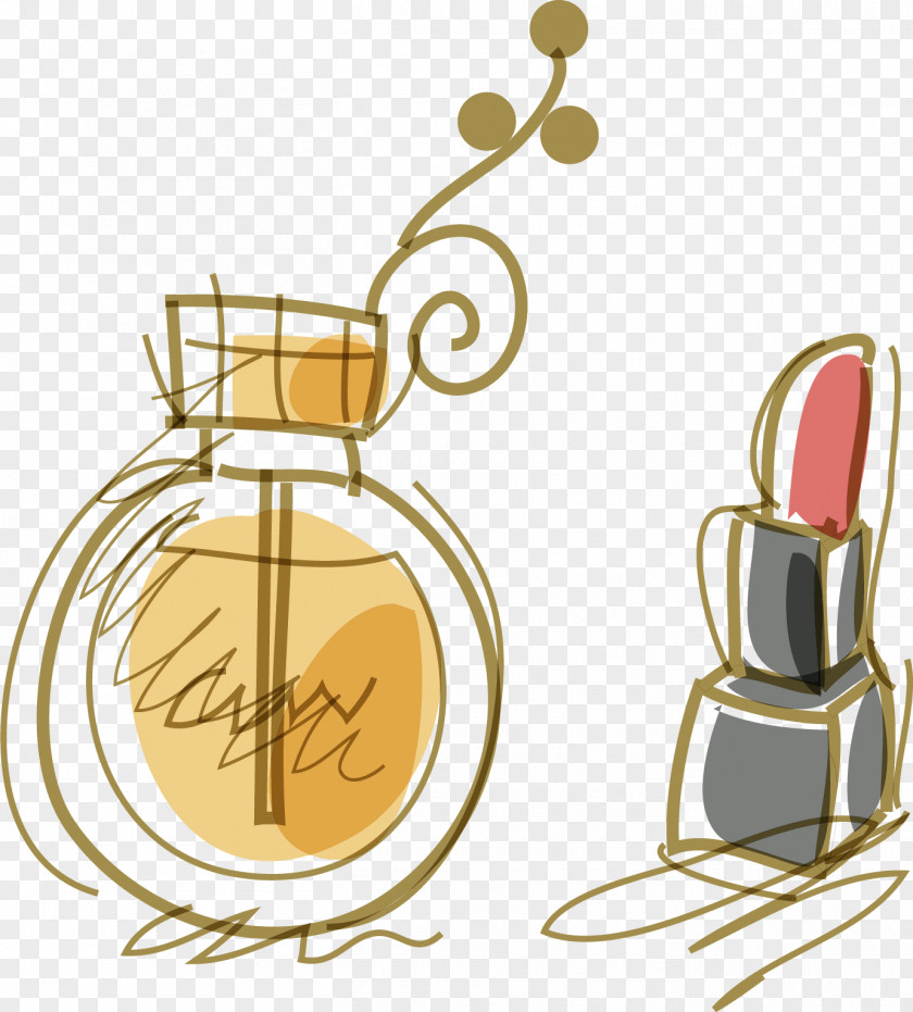 Creative Perfume Lipstick, Vector Elements Chanel Creativity Clip Art PNG
