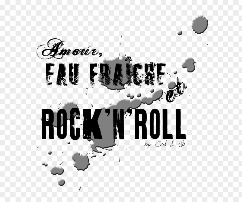 Rock And Roll Graphic Design Logo PNG