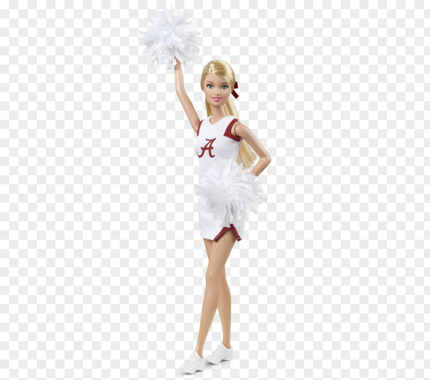 Barbie University Of Alabama Arkansas Crimson Tide Football Doll PNG