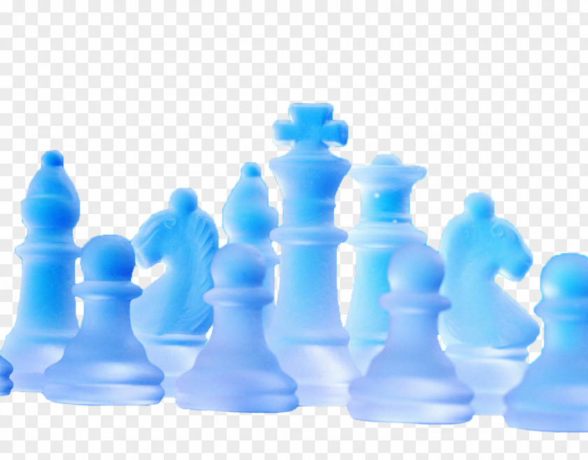 Blue Chess Piece Business Company PNG