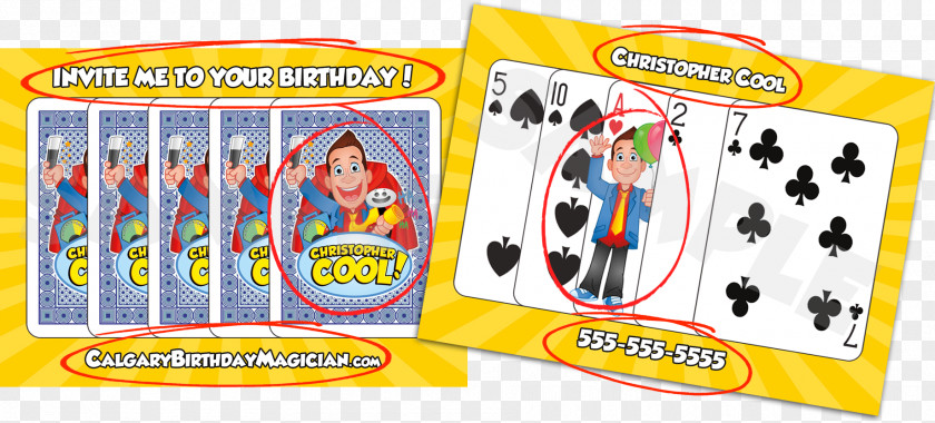 Both Side Game Magic Marketing Giveaway Card Manipulation PNG