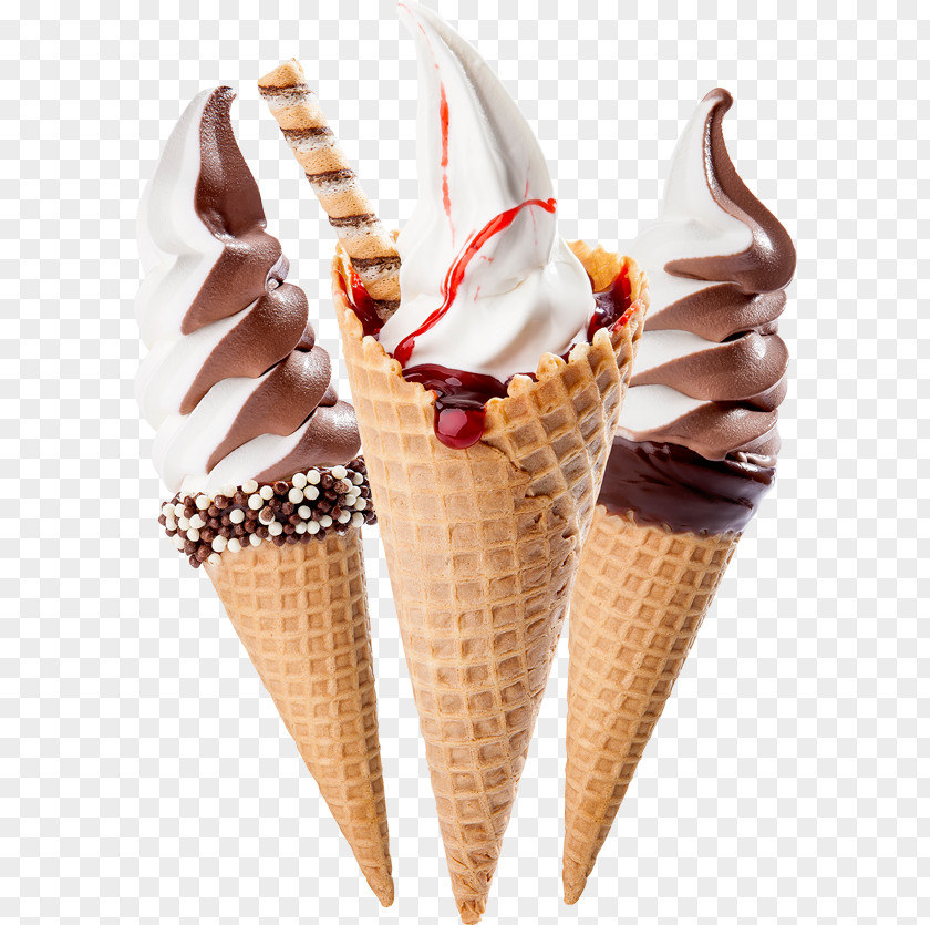 Sorvete Ice Cream Cones Sundae Chocolate Milkshake PNG