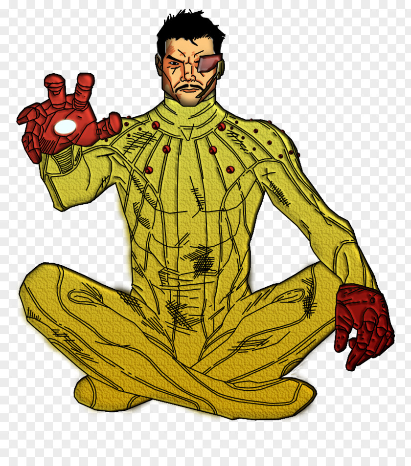 Tony Stark Iron Man Superhero Drawing Character PNG