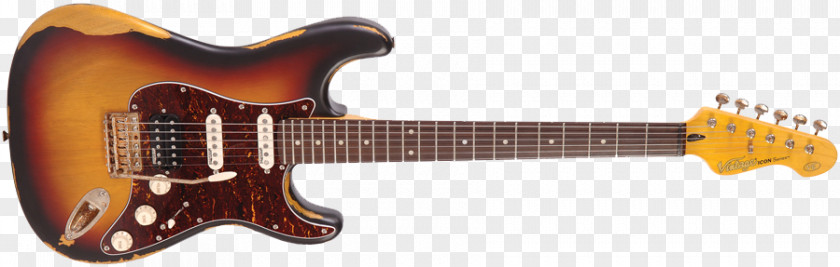 VINTAGE GUITAR Fender Stratocaster Electric Guitar Sunburst Vintage PNG