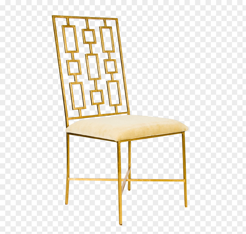 Chair Dining Room Upholstery Furniture Gold Leaf PNG