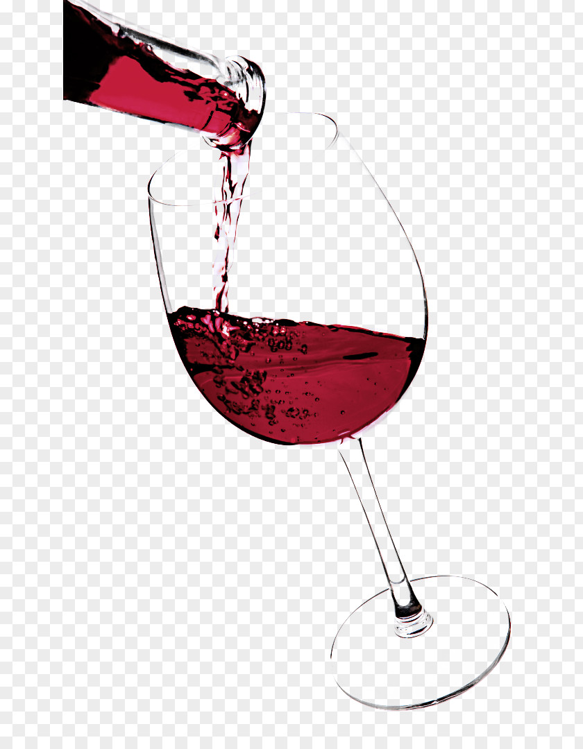 Red Liquid Wine Glass PNG
