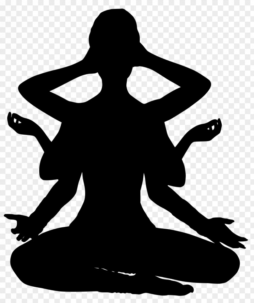 Yoga Sitting Silhouette Meditation Physical Fitness Clip Art PNG