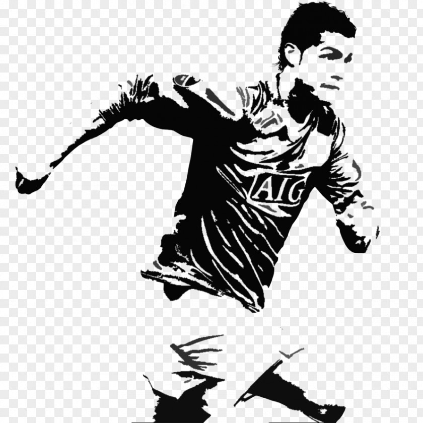 2pac Manchester United F.C. Wall Decal Sticker Stencil PNG