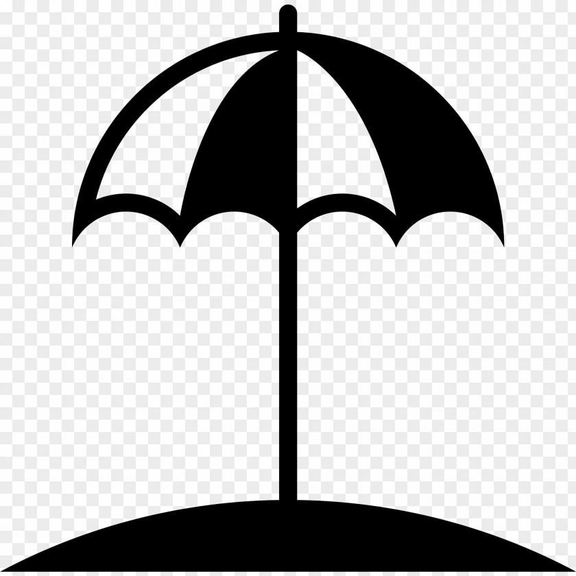 Clipart Umbrella Black And White Vector Clip Art Graphics PNG