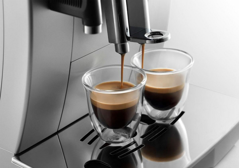 Coffee Machine Espresso Cappuccino Latte De'Longhi PNG