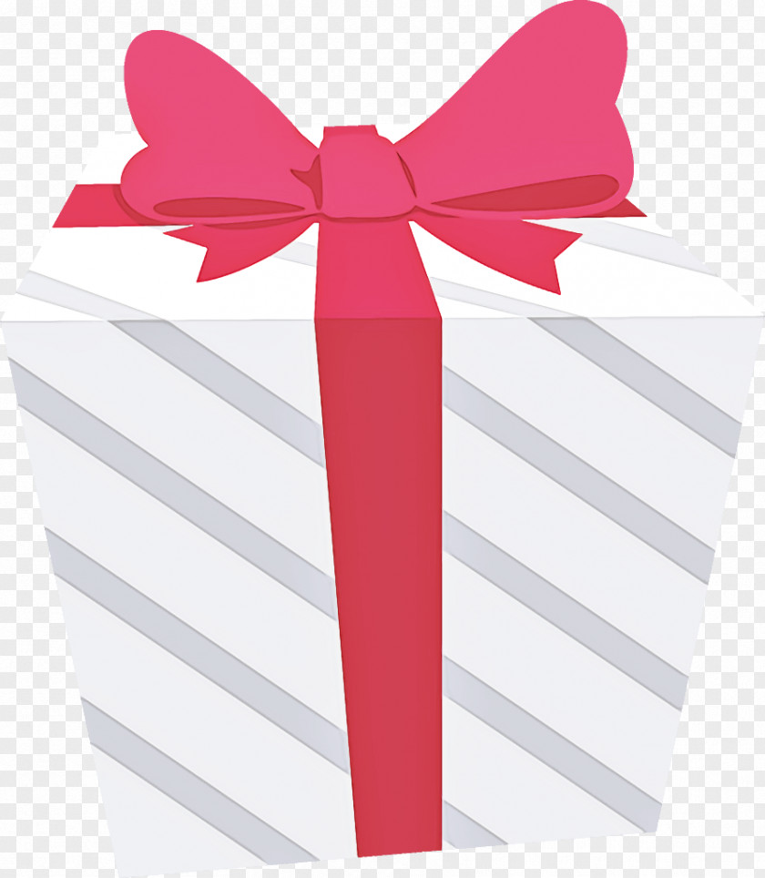 Magenta Wedding Favors Pink Ribbon Gift Wrapping Present PNG