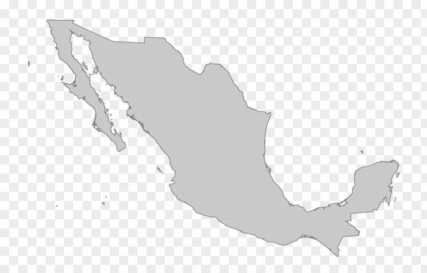 Map Mexico Vector PNG
