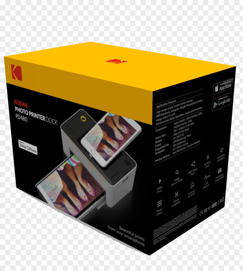Printer Kodak Photo Dock PD-450 Dye-sublimation Printing PNG