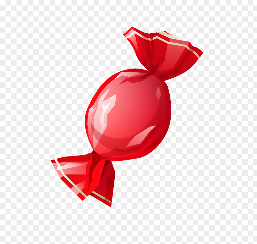Red Glitter Flower Lollipop Candy Cane Gummy Bear PNG