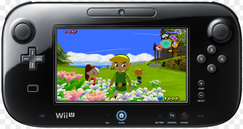 The Legend Of Zelda Wii U GamePad Fit Quest Dungeons PNG