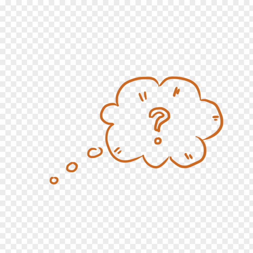 Bubble Of Cloud Thinking Thought Speech Balloon PNG