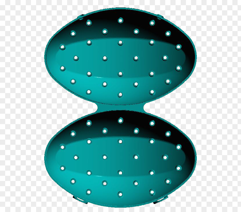 Circle Polka Dot Turquoise PNG