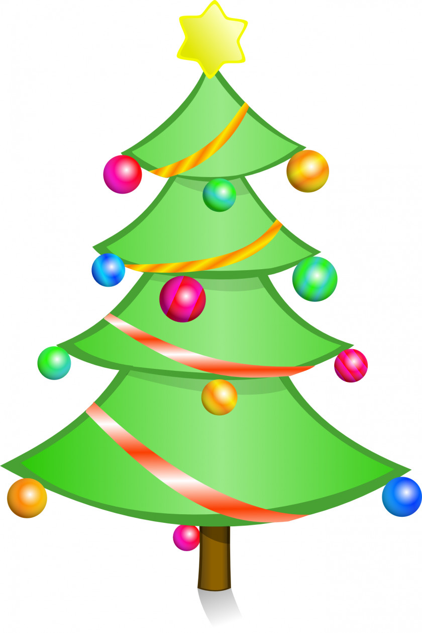 Free Christmas Tree Clipart Ornament Clip Art PNG