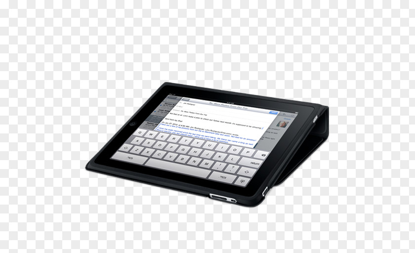 IPad Flip Case Keyboard Electronic Device Gadget Multimedia Hardware PNG