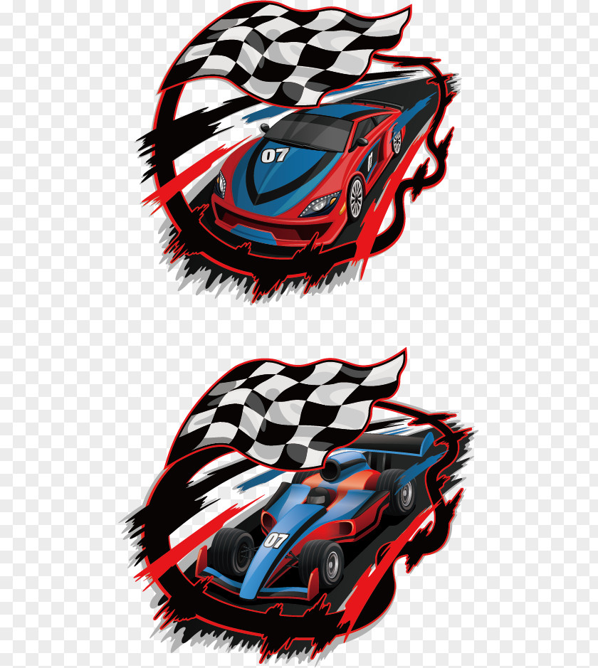 Racing Creative Auto Flags Race Track PNG